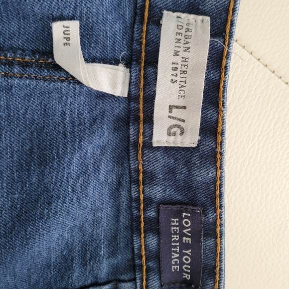 Denim button mini skirt - Picture 3 of 4